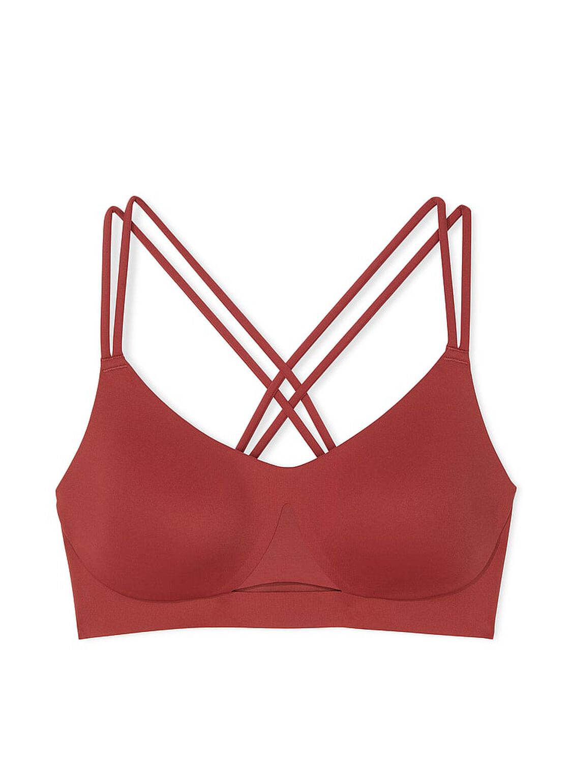 vs Vsx VSX Elevate™ Strappy-Comfort Sports Bra Russet 3 of 3 