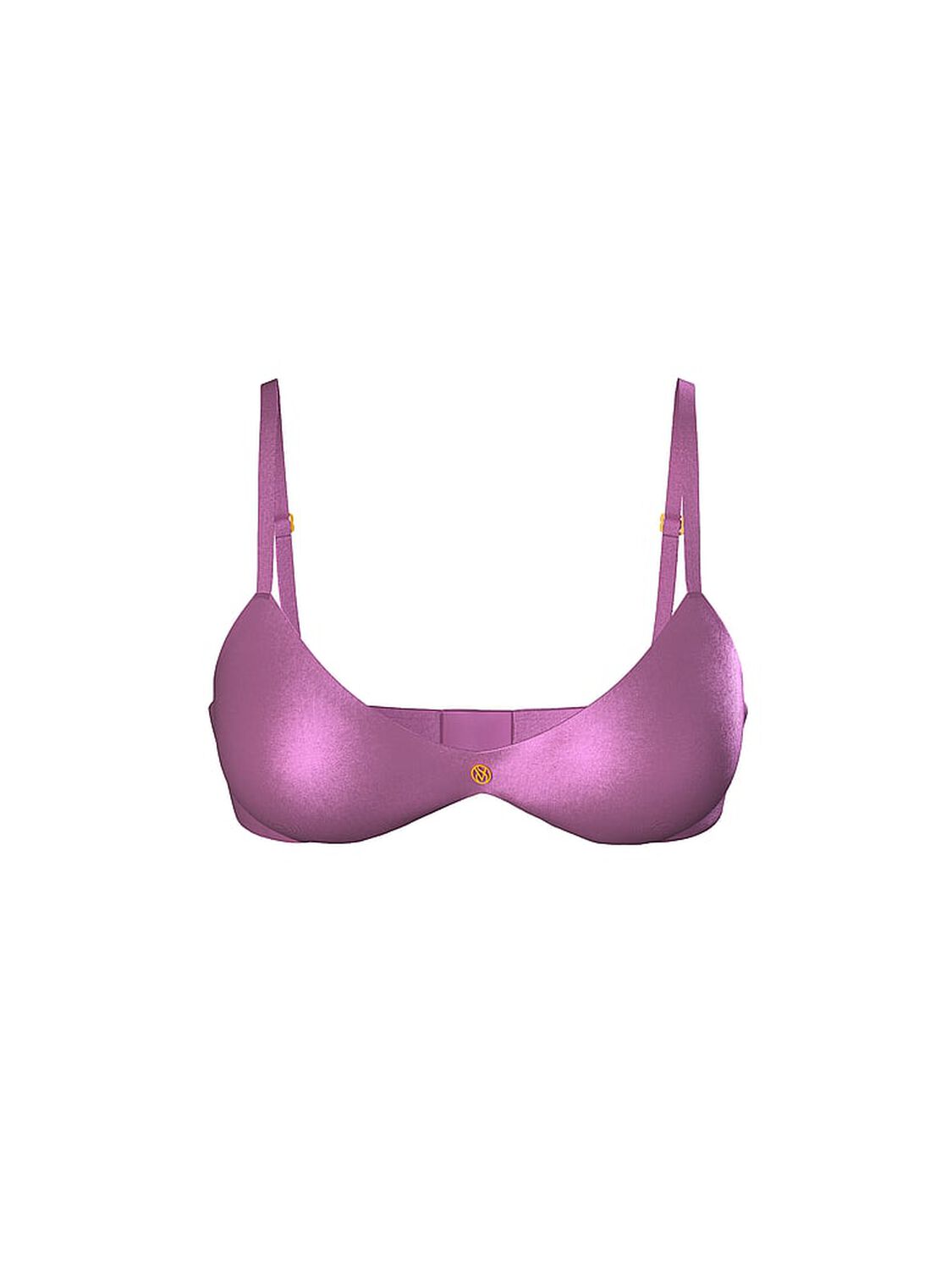 vs Very Sexy So Obsessed Smooth Wireless Push-Up Bra Mauve Mist 1 of 4 