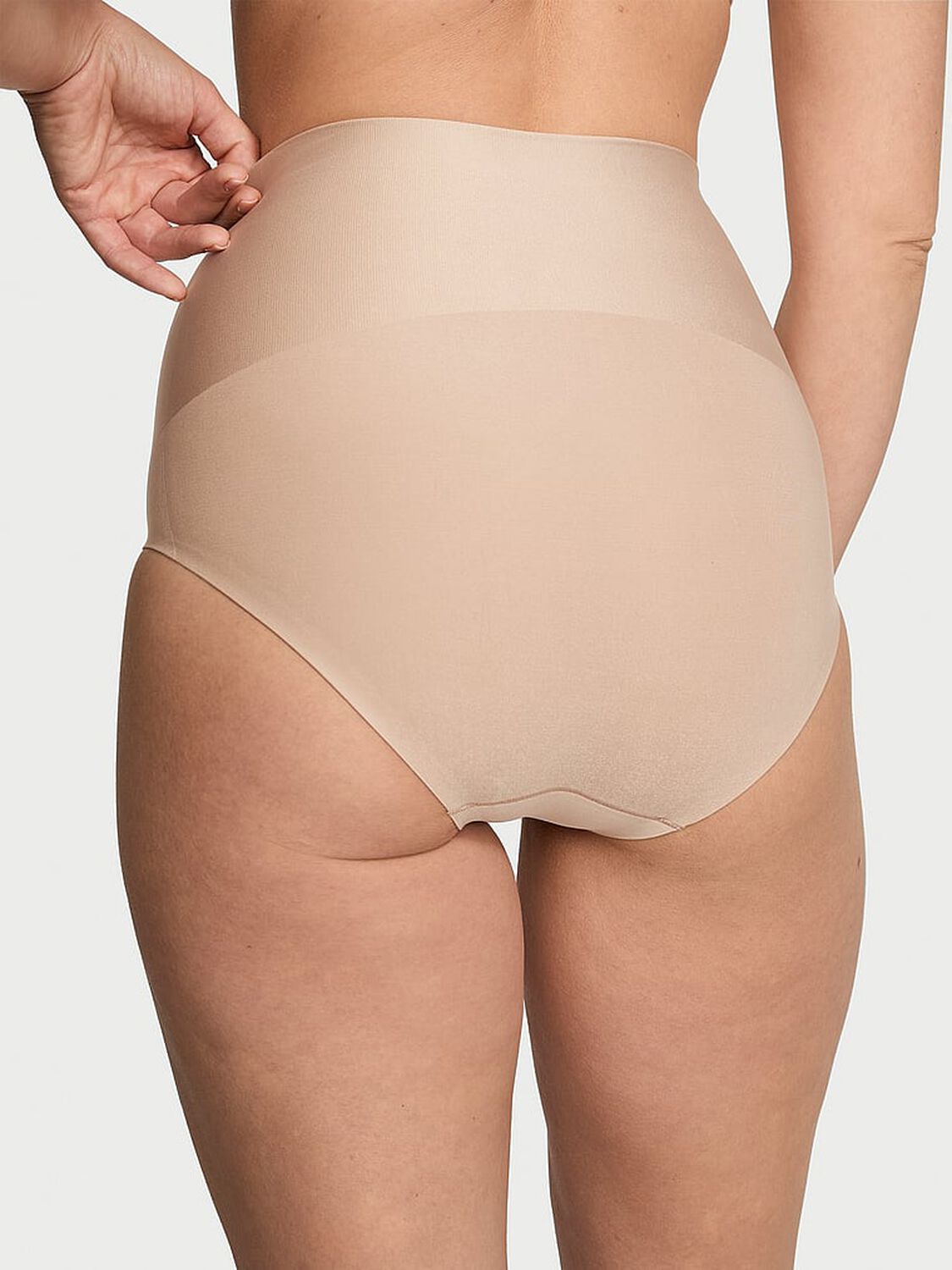 vs Body By Victoria Smoothing Shimmer Brief Panty Praline 2 of 3 