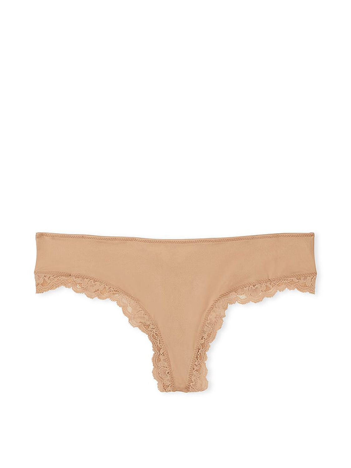 vs Very Sexy Smooth Cutout Back Thong Panty Sweet Praline 3 of 4 