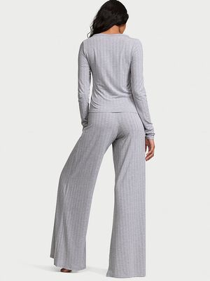 SoSoft&trade; Modal Ultra-Fine Henley Top & Pant Set