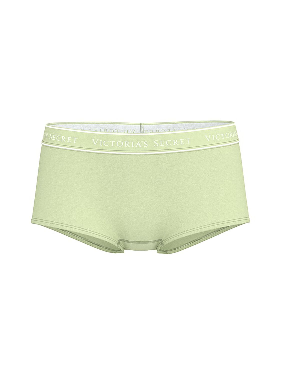 vs Cotton Logo Cotton Boyshort Panty Reed Green 1 of 3 