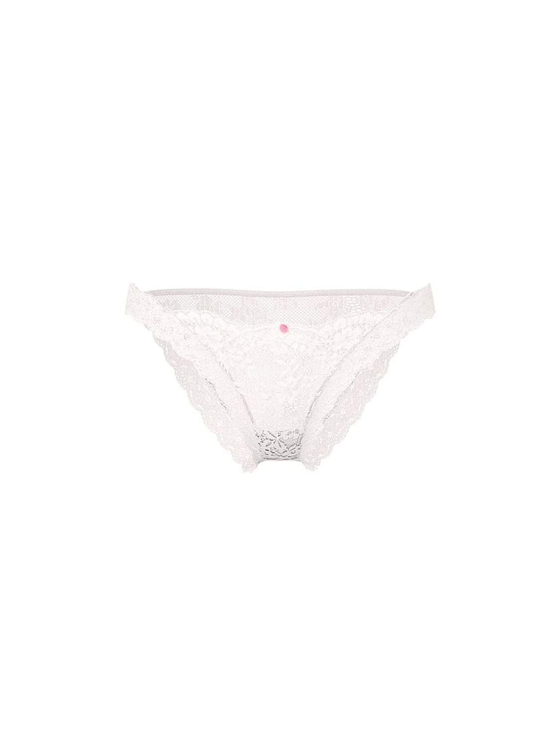 vs Dream Angels Lace Bikini Panty Coconut White 3 of 4 