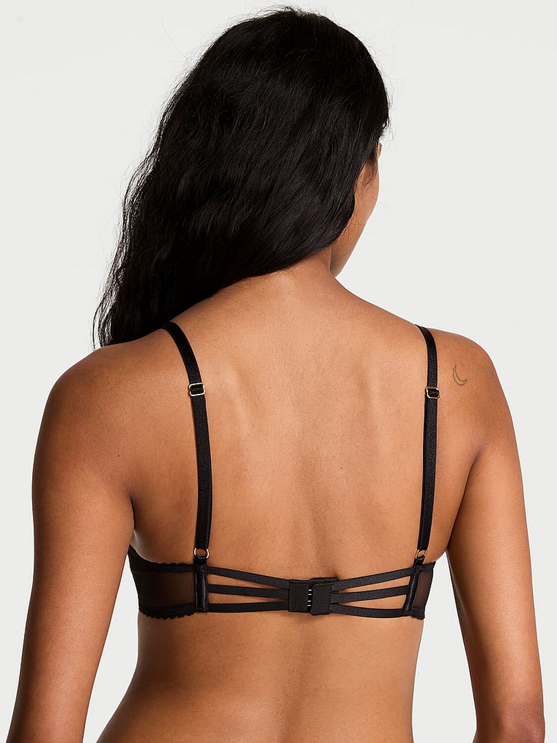 vs Very Sexy Cherry Pop Embroidery Push-Up Bra Black Cherry Pop 2 of 5 