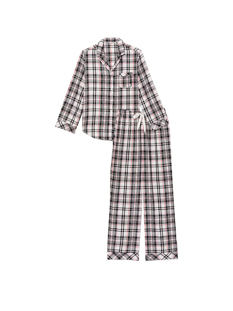 Flannel Long Pajama Set Regular Victoria s Secret Australia