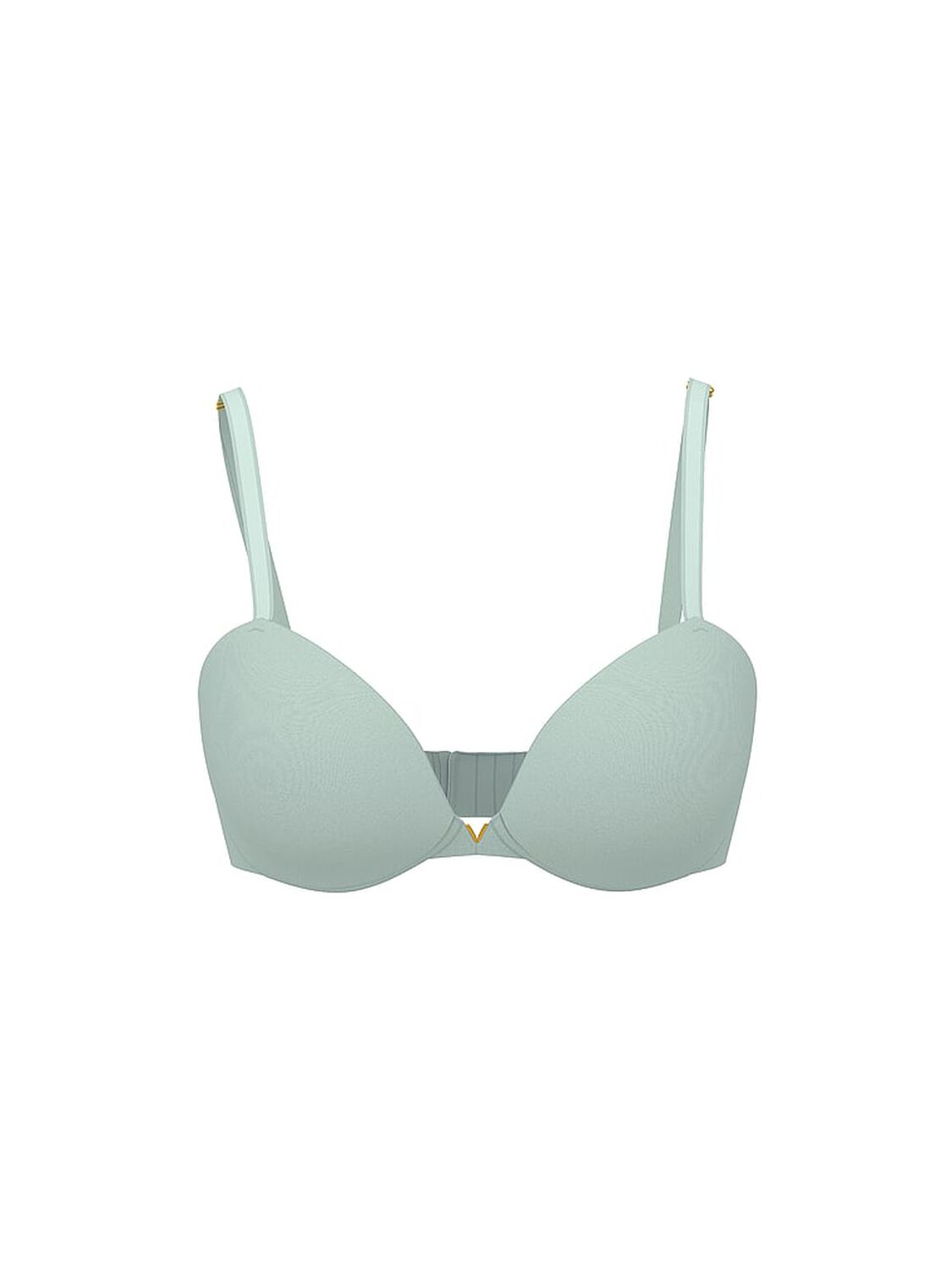 vs Dream Angels Smooth Lightly Lined Demi Bra Mint Green 3 of 4 