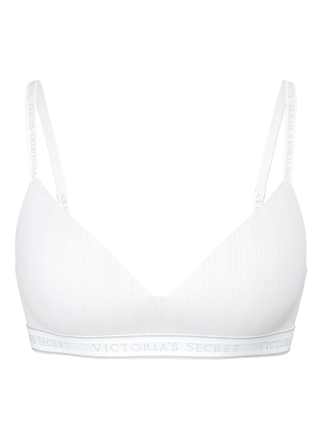 vs The T-Shirt Ultra-Fine Modal Lightly Lined Wireless Bra Vs White 1 of 3 