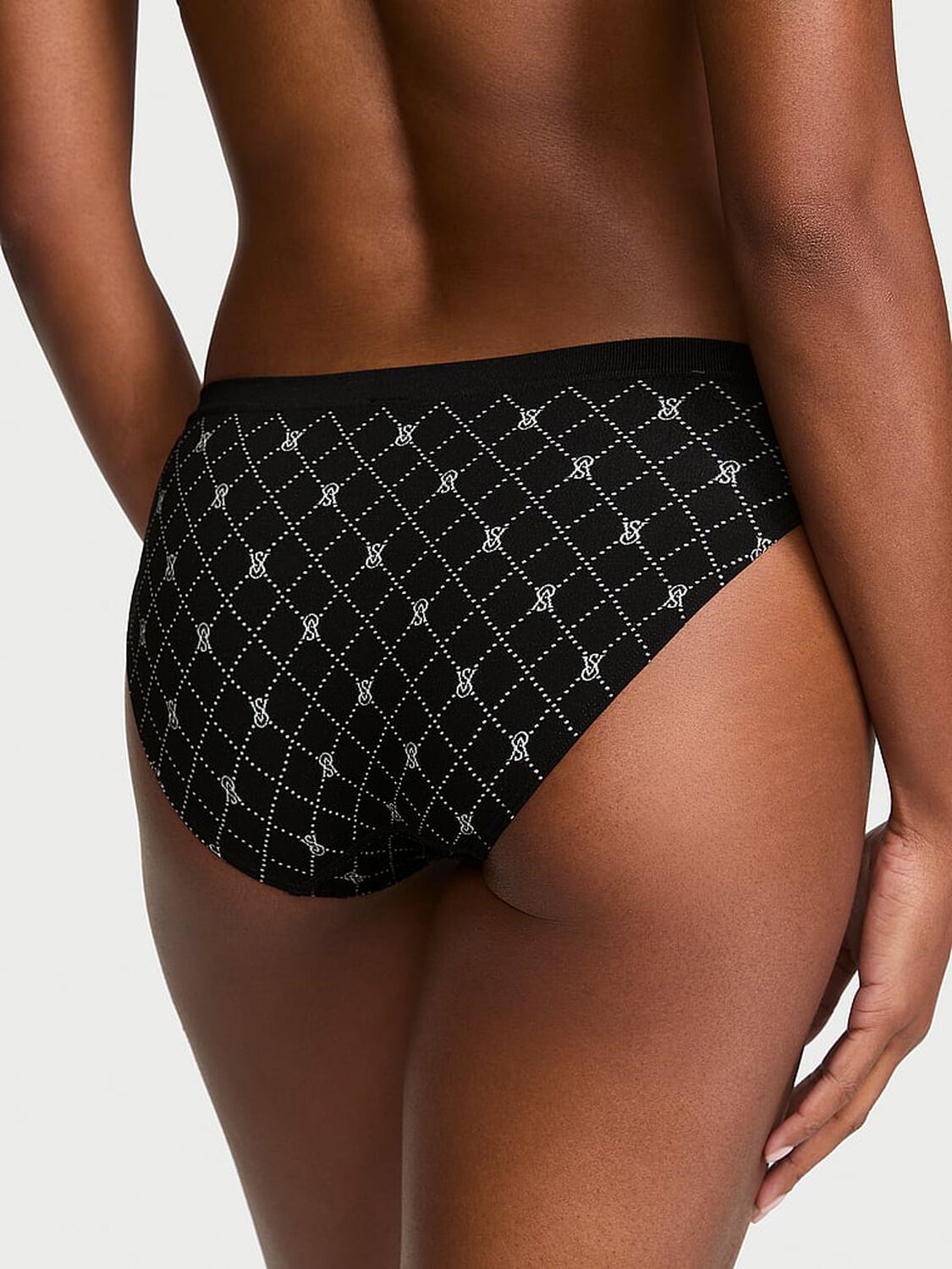 vs Seamless Seamless Bikini Panty Black Diamond Logos 2 of 3 
