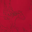 Equestrian Glam Satin Slip Dress, Print, swatch