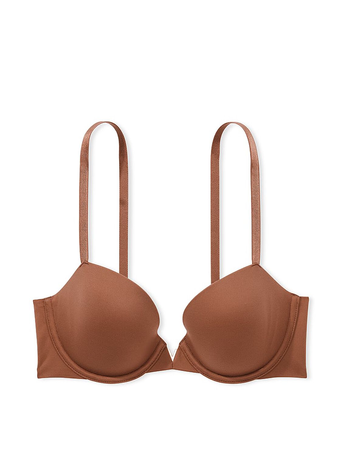 vs Dream Angels Smooth Lightly Lined Demi Bra Caramel 3 of 4 