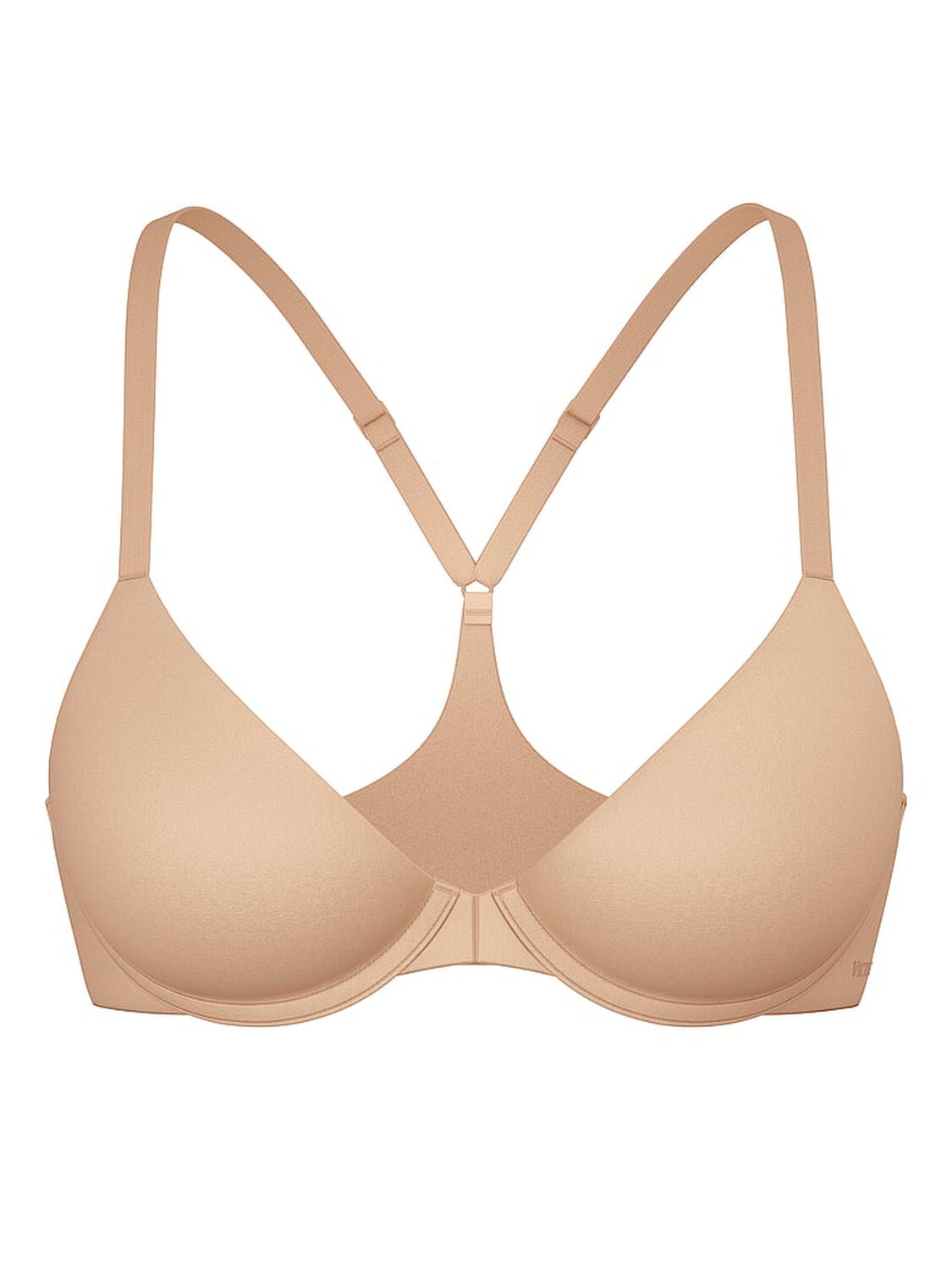 vs Body By Victoria Ultra Lightly Lined Front-Close Demi Bra Praline 1 of 3 