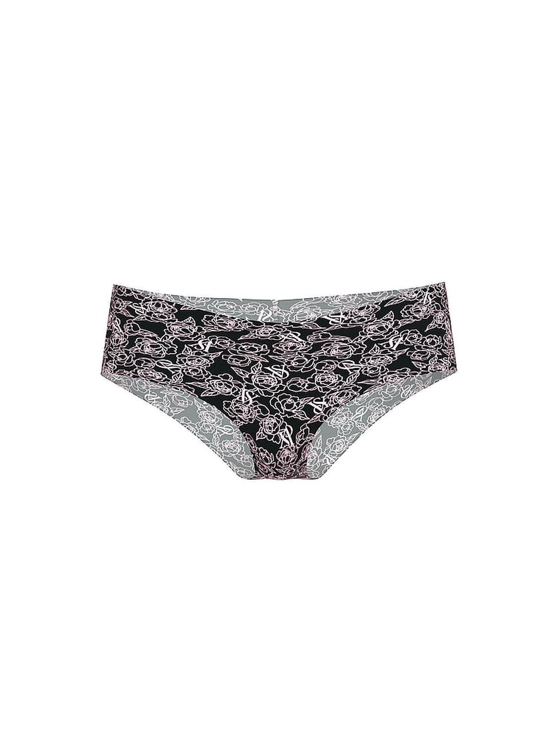 vs No-Show No-Show Cheeky Panty Black Sketch Floral 3 of 3 