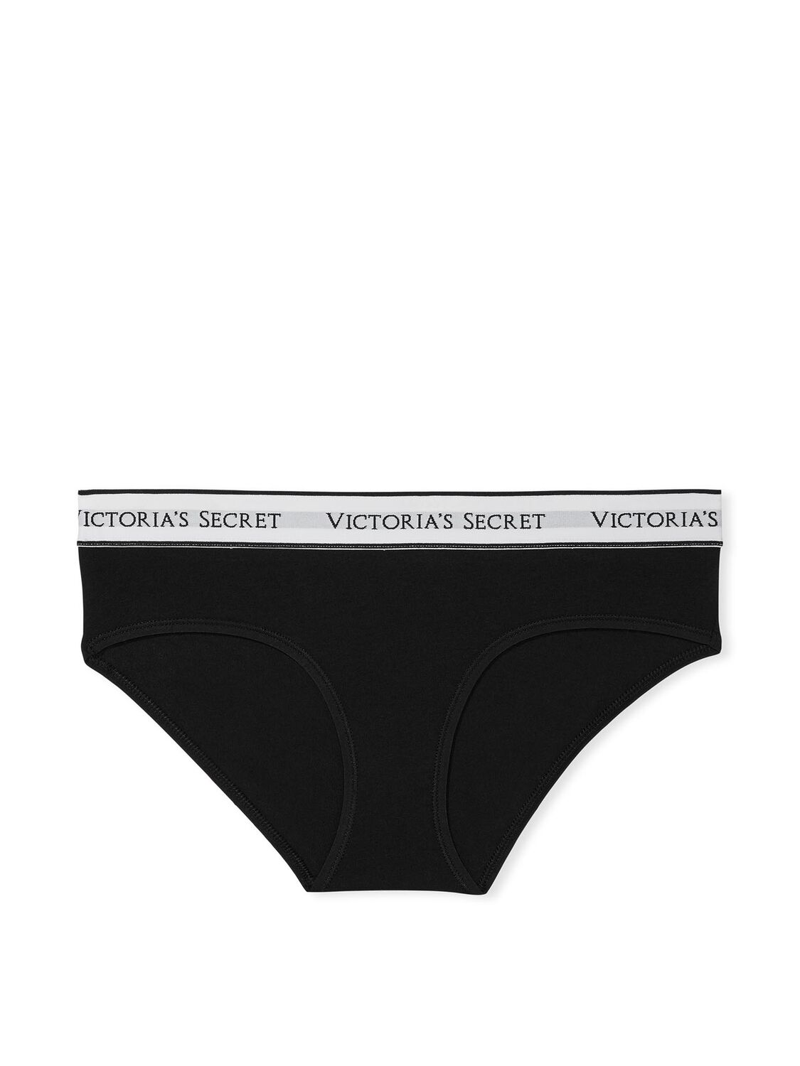 vs Cotton Logo Cotton Hiphugger Panty Black 3 of 3 