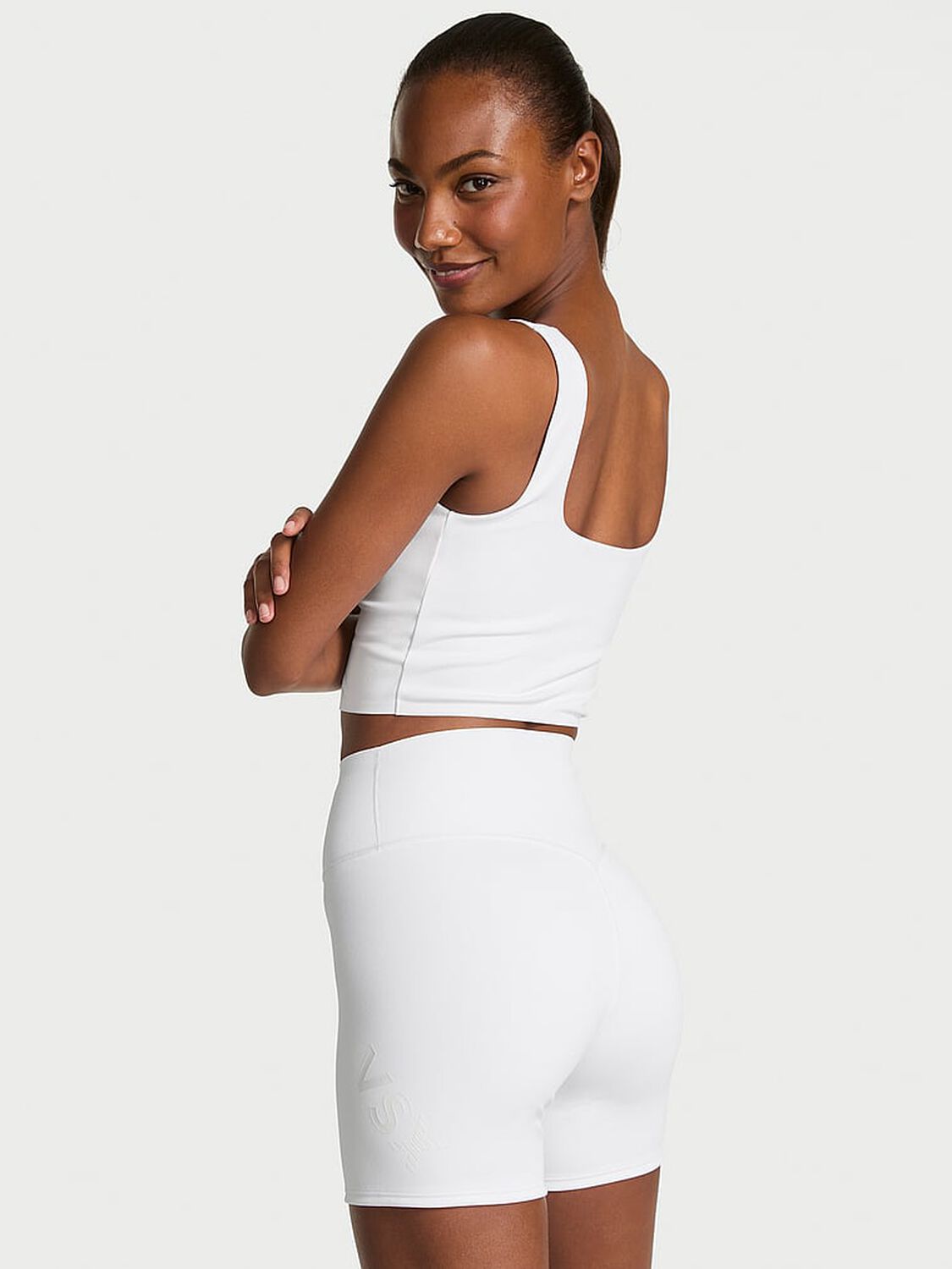 vs Vsx VSX Incredible Coverage™ 5" Bike Short Vs White 2 of 5 