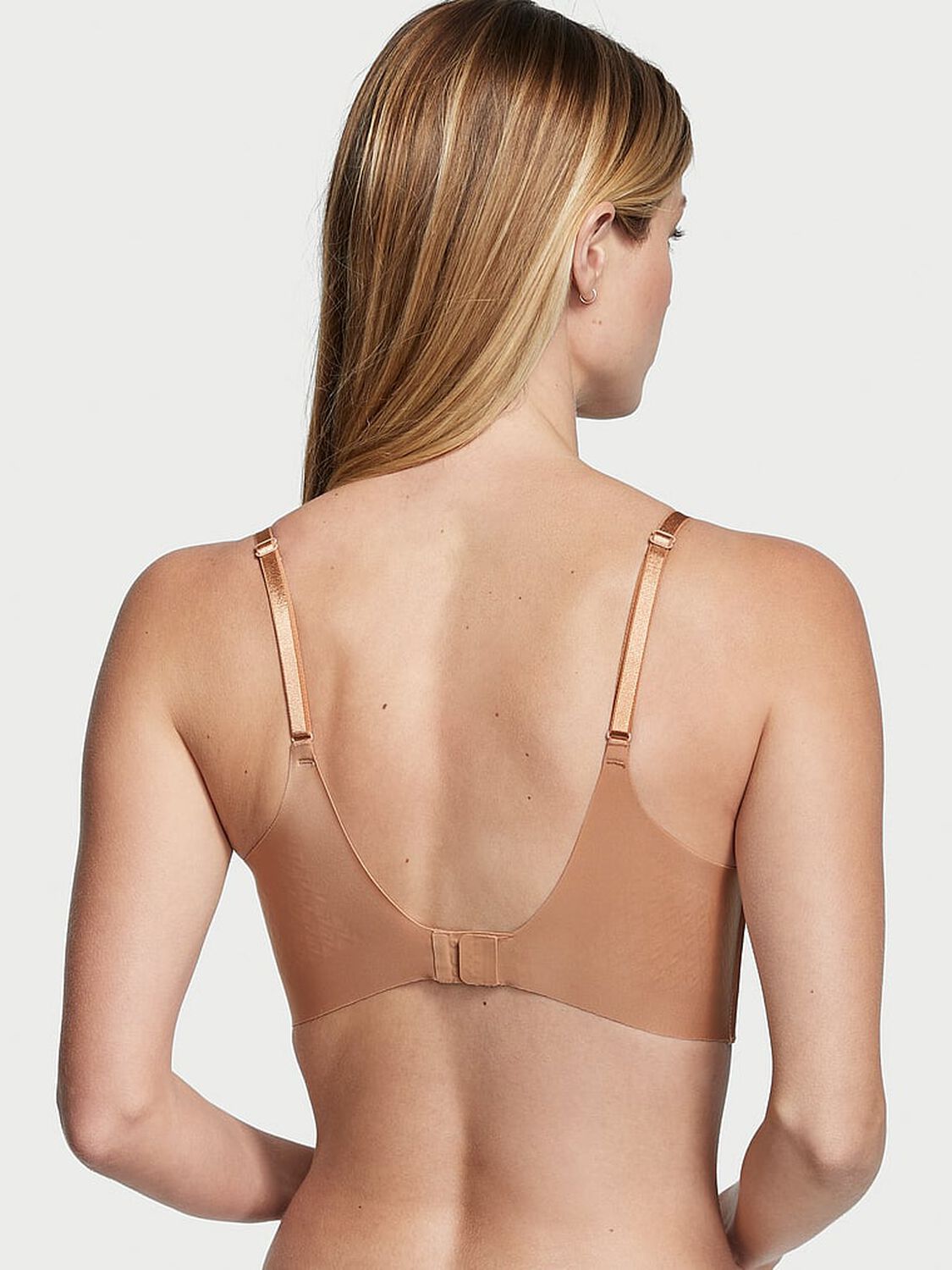 vs Victoria's Secret Bare Plunge Low-Back Bra Praline 2 of 4 