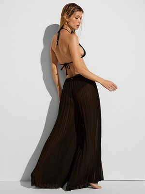 Beachwear Pleated Chiffon Pants