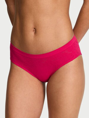 Seamless Floral Rib Hiphugger Panty