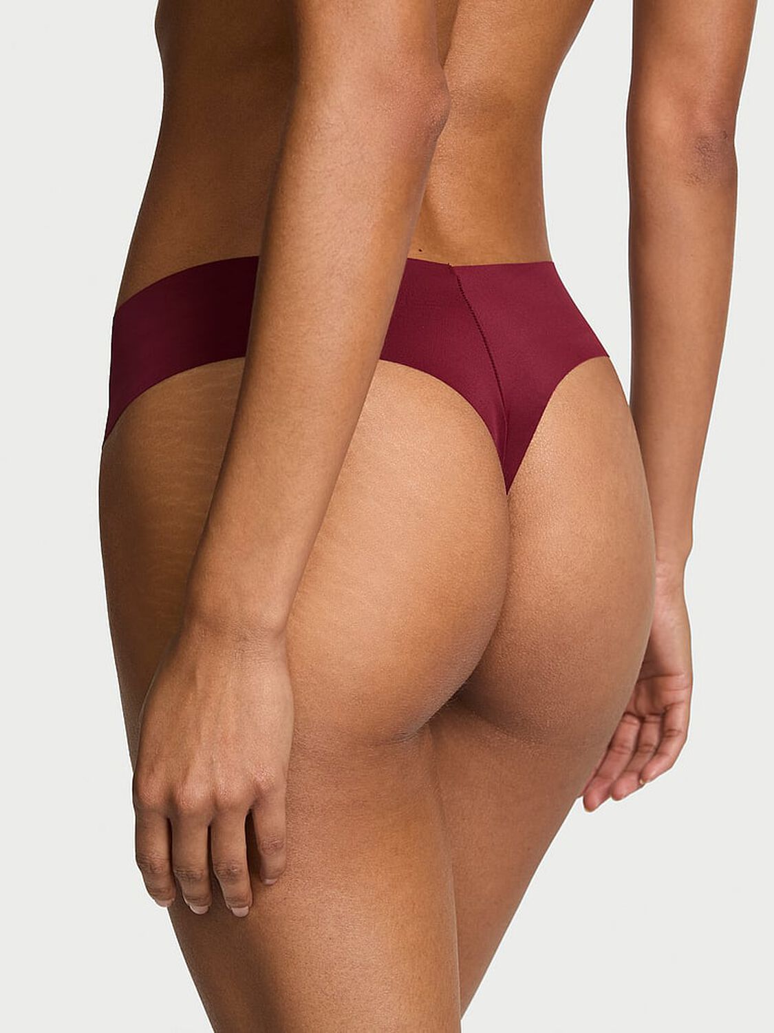 vs No-Show No-Show Thong Panty Sangria Red 2 of 3 