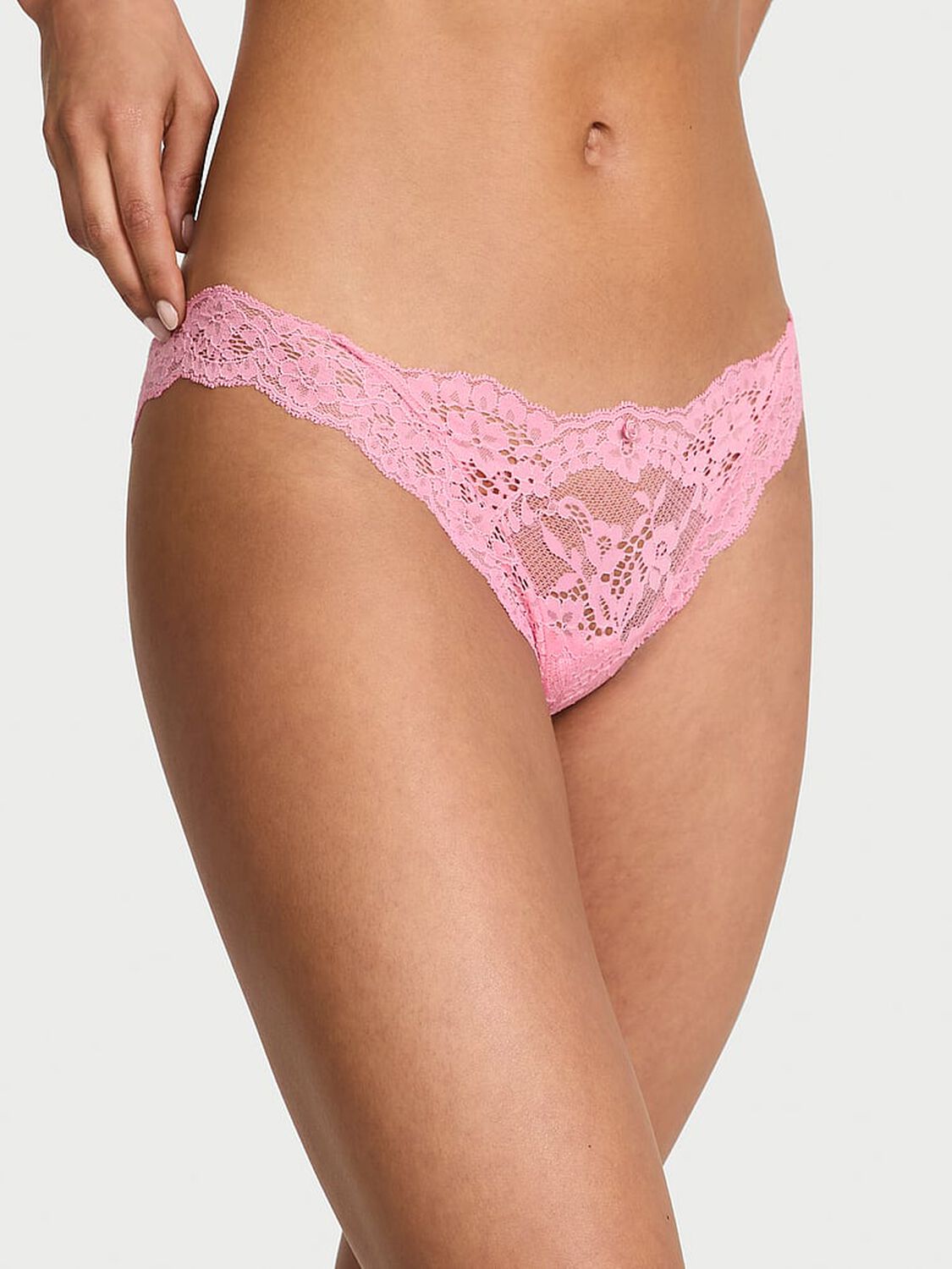 vs Dream Angels Lace Bikini Panty Pink Hope 3 of 3 