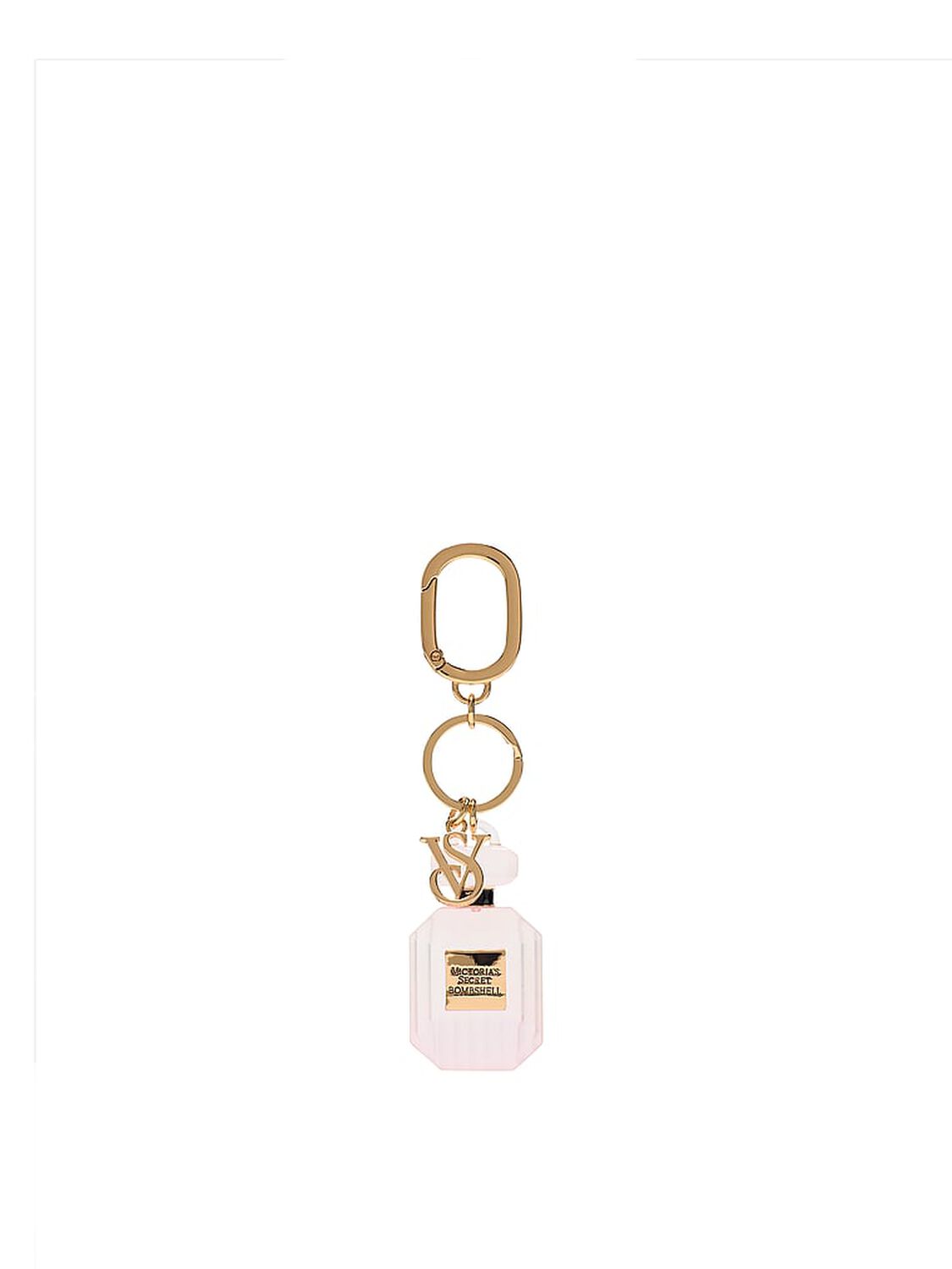 vs Victoria's Secret Bombshell Bottle Bag Charm Keychain Generic Gold 1 of 1 