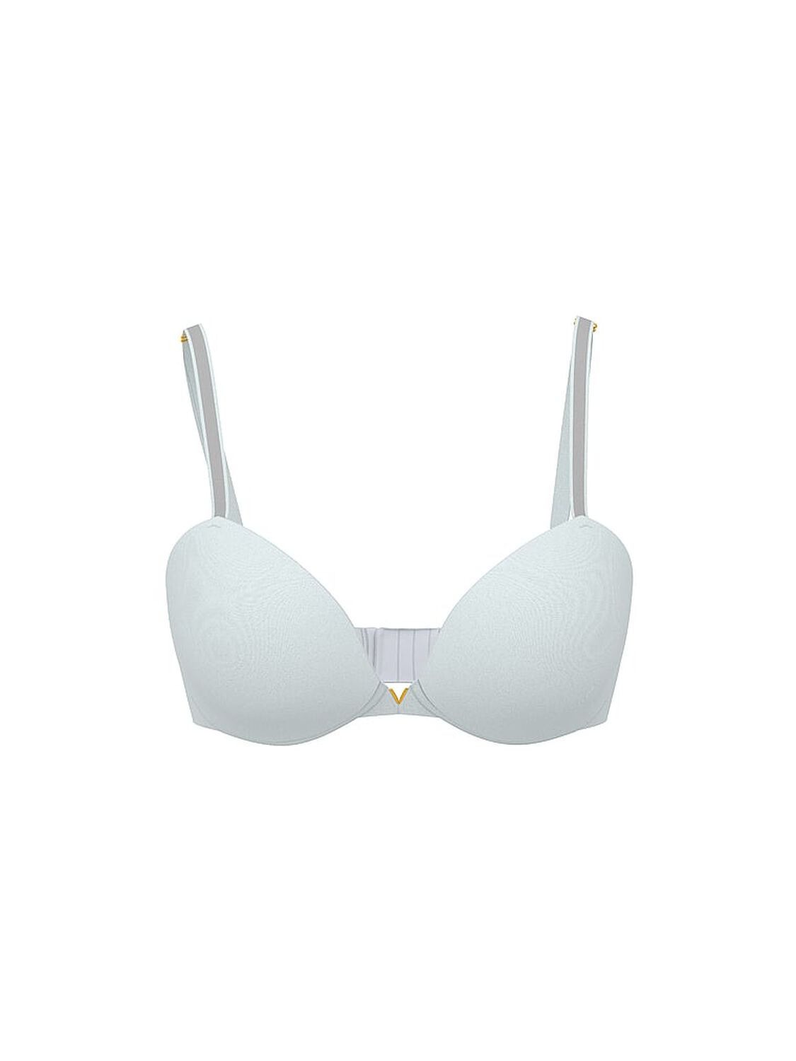vs Dream Angels Smooth Lightly Lined Demi Bra Palest Blue 3 of 4 
