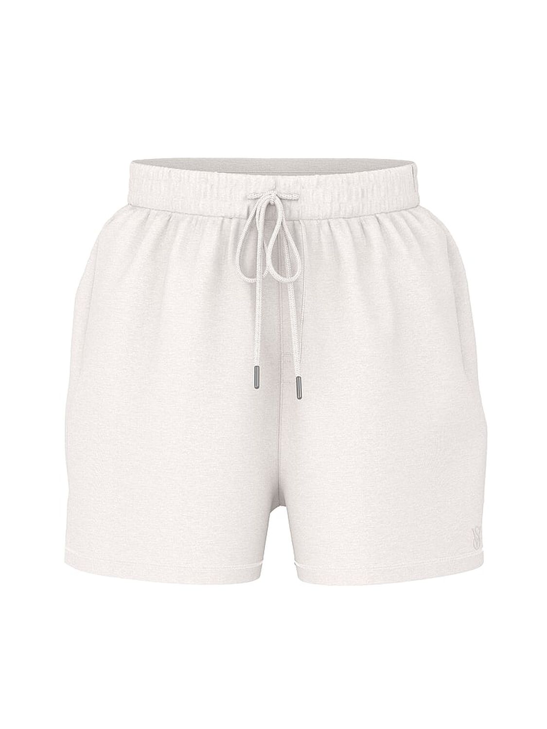 vs Angel Essentials Off-Duty Terry Lounge Shorts Coconut White 3 of 4 