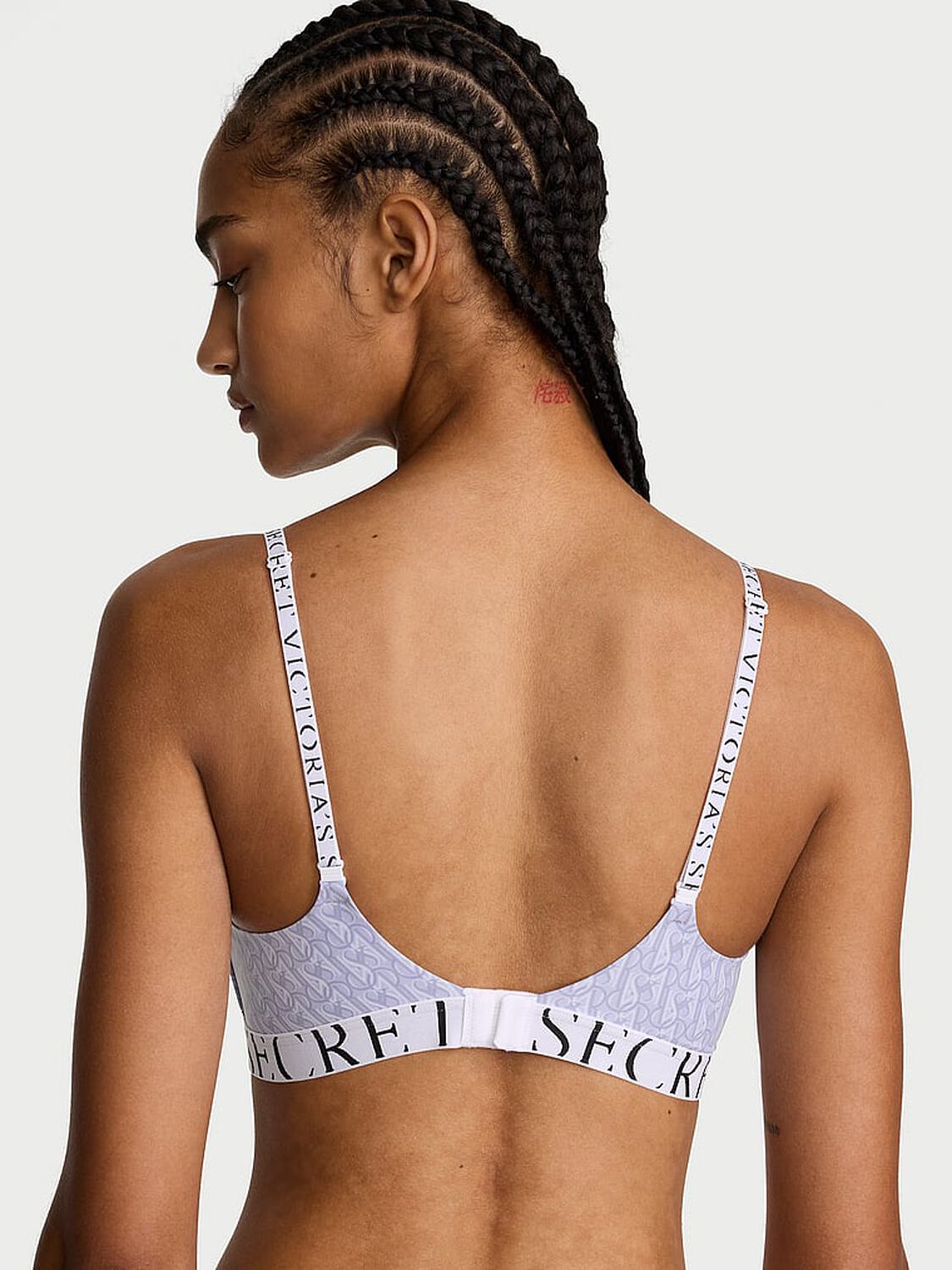vs The T-Shirt The CoolBra&trade; Lightly Lined Wireless Icy Lavender Logos 2 of 3 