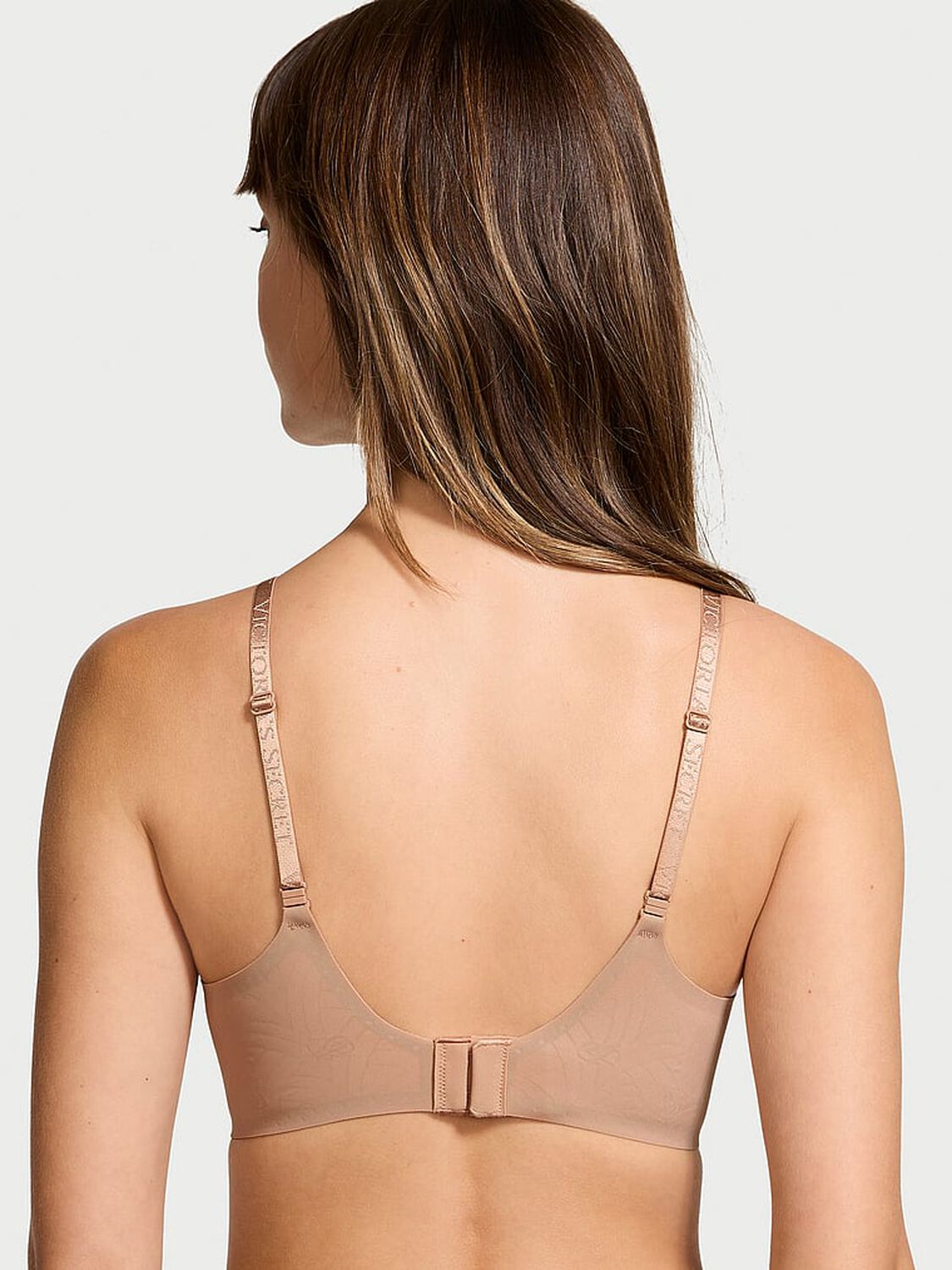 vs The T-Shirt Lightly Lined Wireless Comfort Bra Praline 2 of 3 