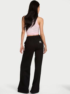 Iconic Fleece Wide-Leg Sweatpant