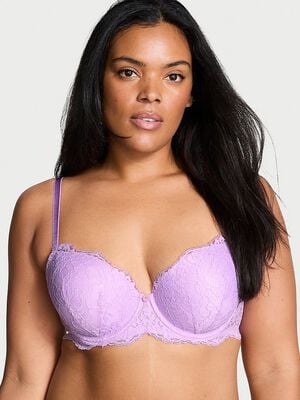 Lace Lightly Lined Classic Coverage Demi Bra