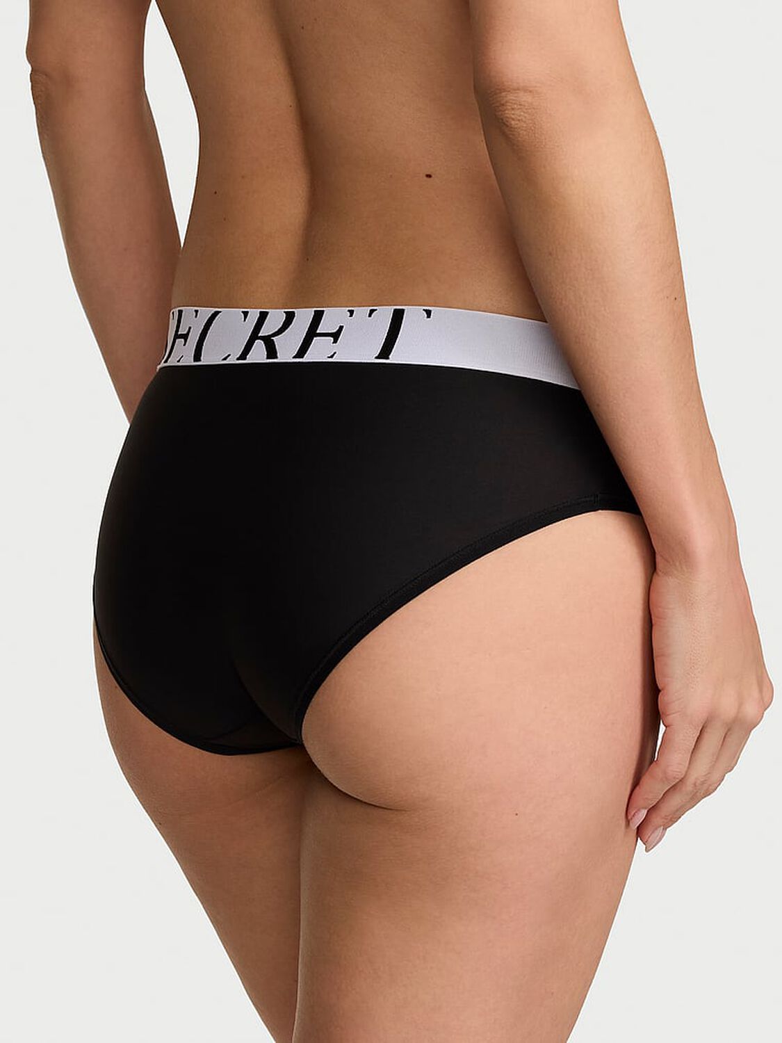 vs Cotton Cool Hiphugger Panty Black 2 of 3 