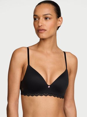 Smooth & Lace Wireless Push-Up Bra