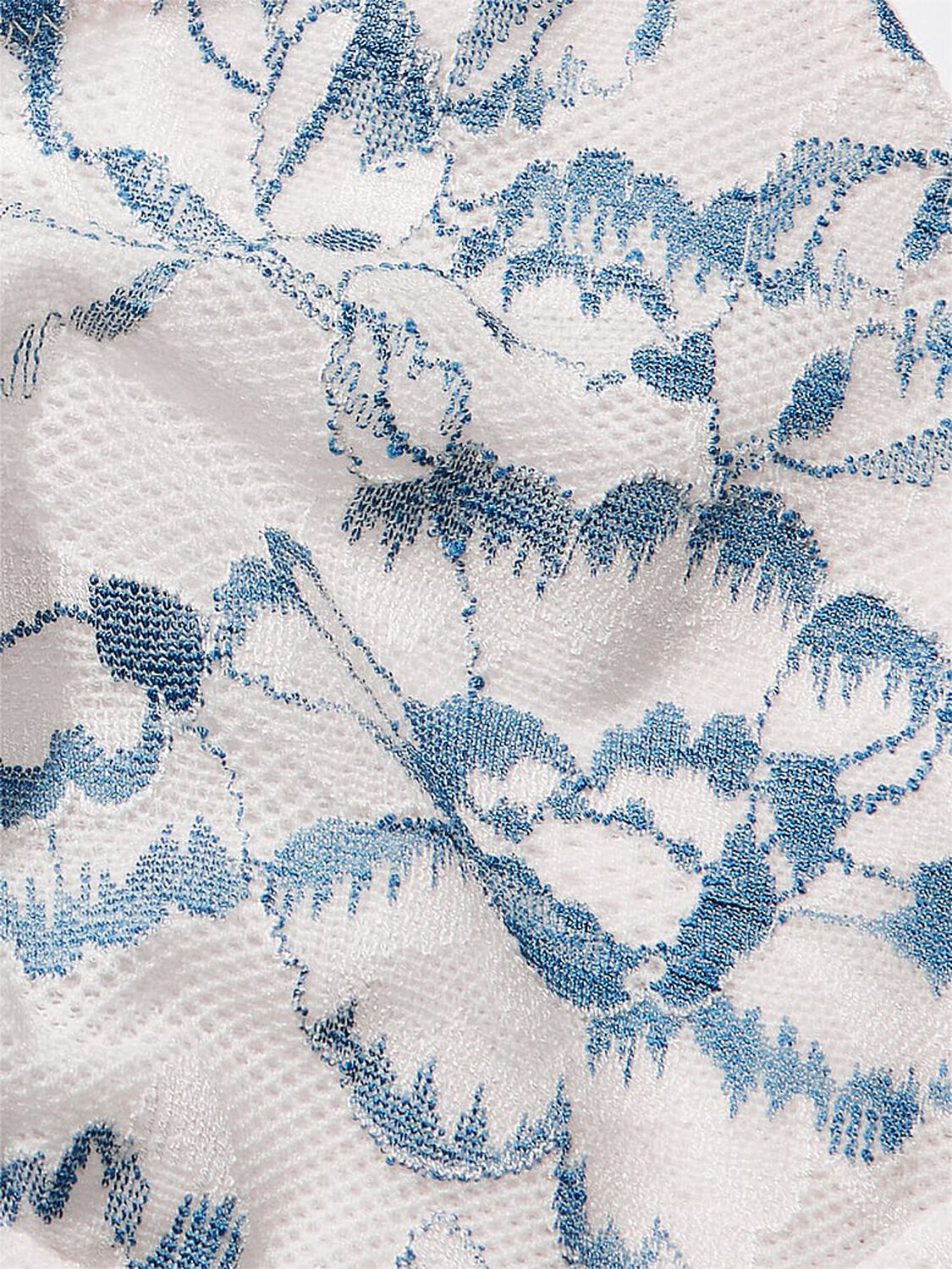 vs Body By Victoria Invisible Lift Unlined Lace Demi Bra Coconut White 4 of 4 