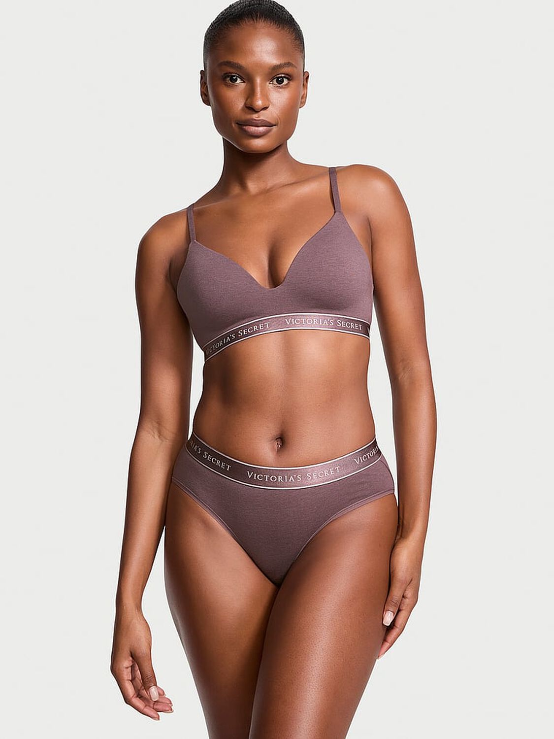 vs The T-Shirt Cotton Lightly Lined Wireless Bra 4 of 4 