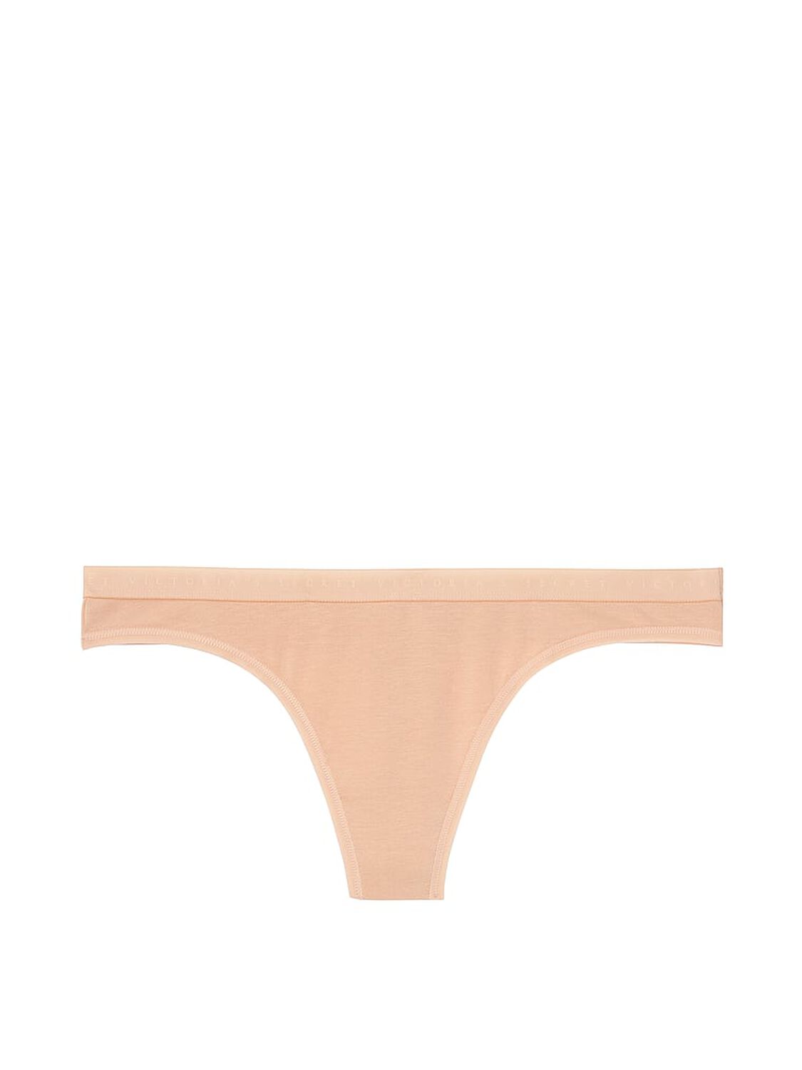 vs Victoria's Secret Stretch Cotton Thong Panty Cameo 3 of 3 