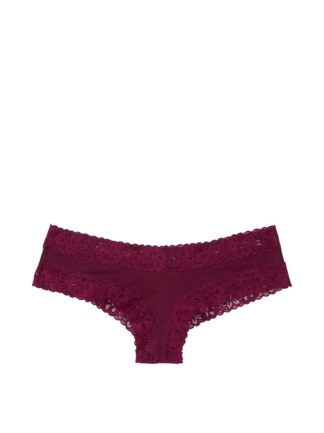 vs Victoria's Secret Lace Waist Cotton Cheeky Panty 3 of 3 