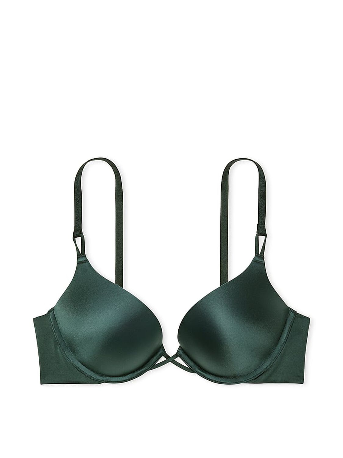 vs Very Sexy Bombshell Add-2-Cups Smooth Push-Up Bra Botanical Green 3 of 4 