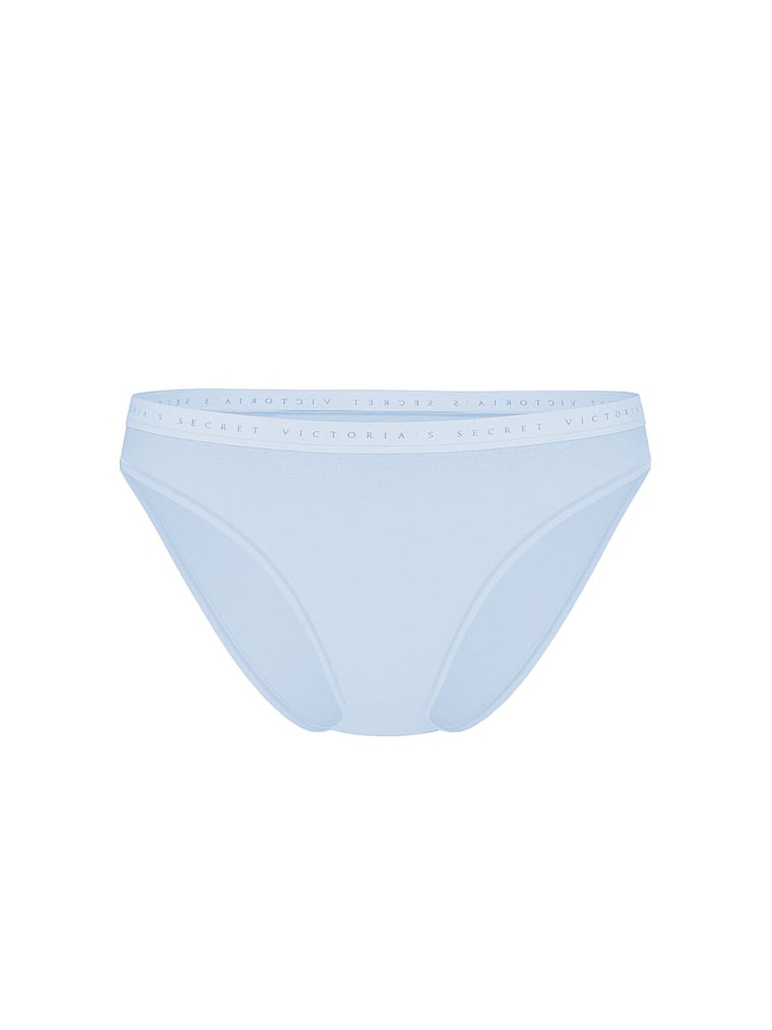 vs Victoria's Secret Body by Victoria Stretch Cotton Bikini Panty Palest Blue 3 of 3 