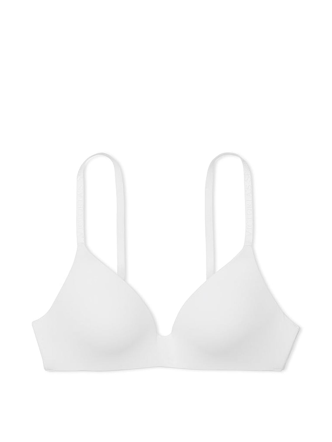 vs The T-Shirt Lightly Lined Wireless Bra Vs White 3 of 3 