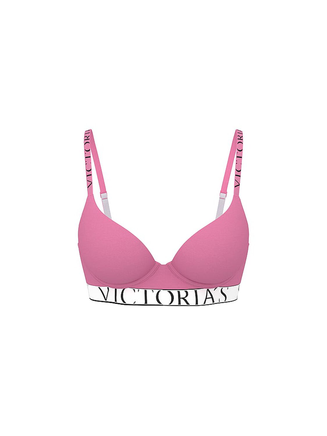 vs The T-Shirt The CoolBra&trade; Lightly Lined Demi Pink Sugar 3 of 3 