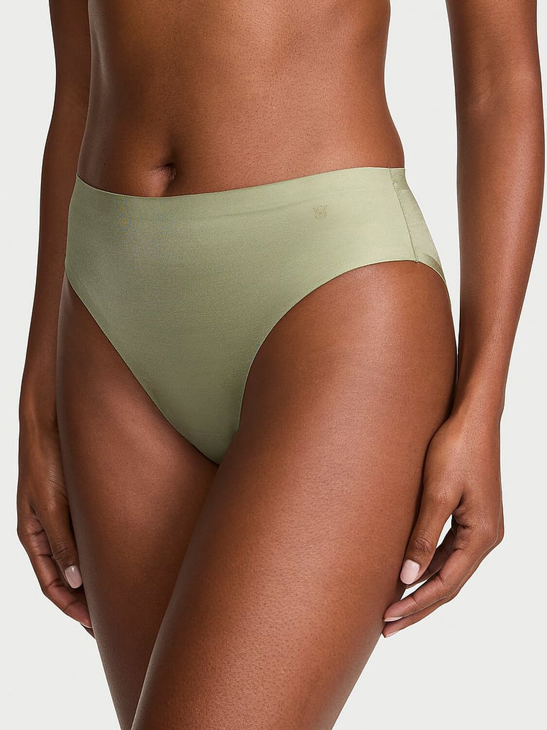vs No-Show No-Show Mid-Rise Bikini Panty Fall Sage 1 of 4 