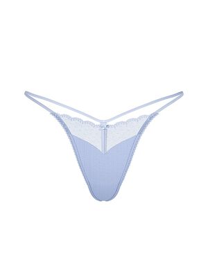 Stretch Pointelle V-String Panty