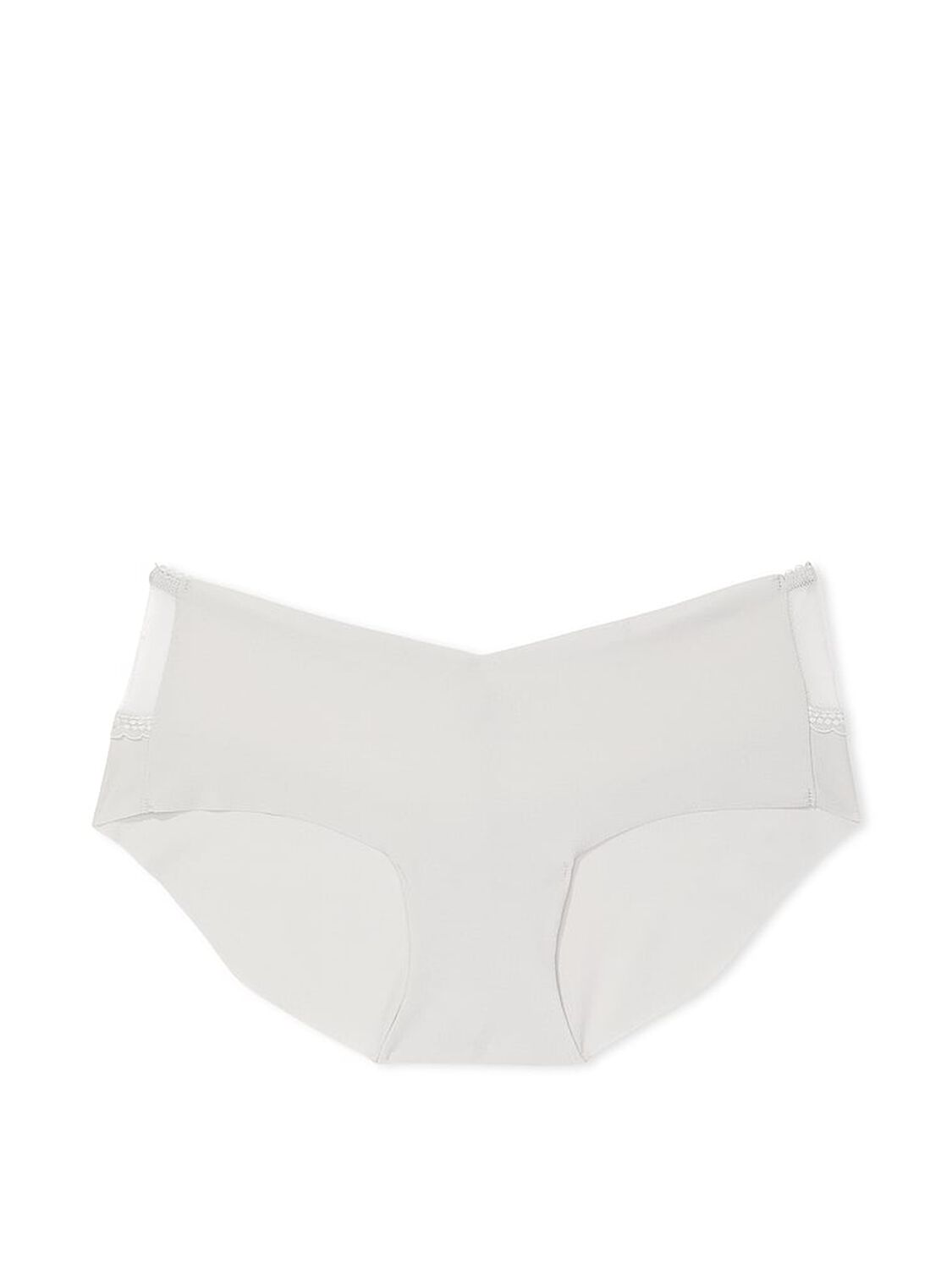vs No-Show No-Show Lace-Trim Hiphugger Panty Silver Pearl 3 of 3 