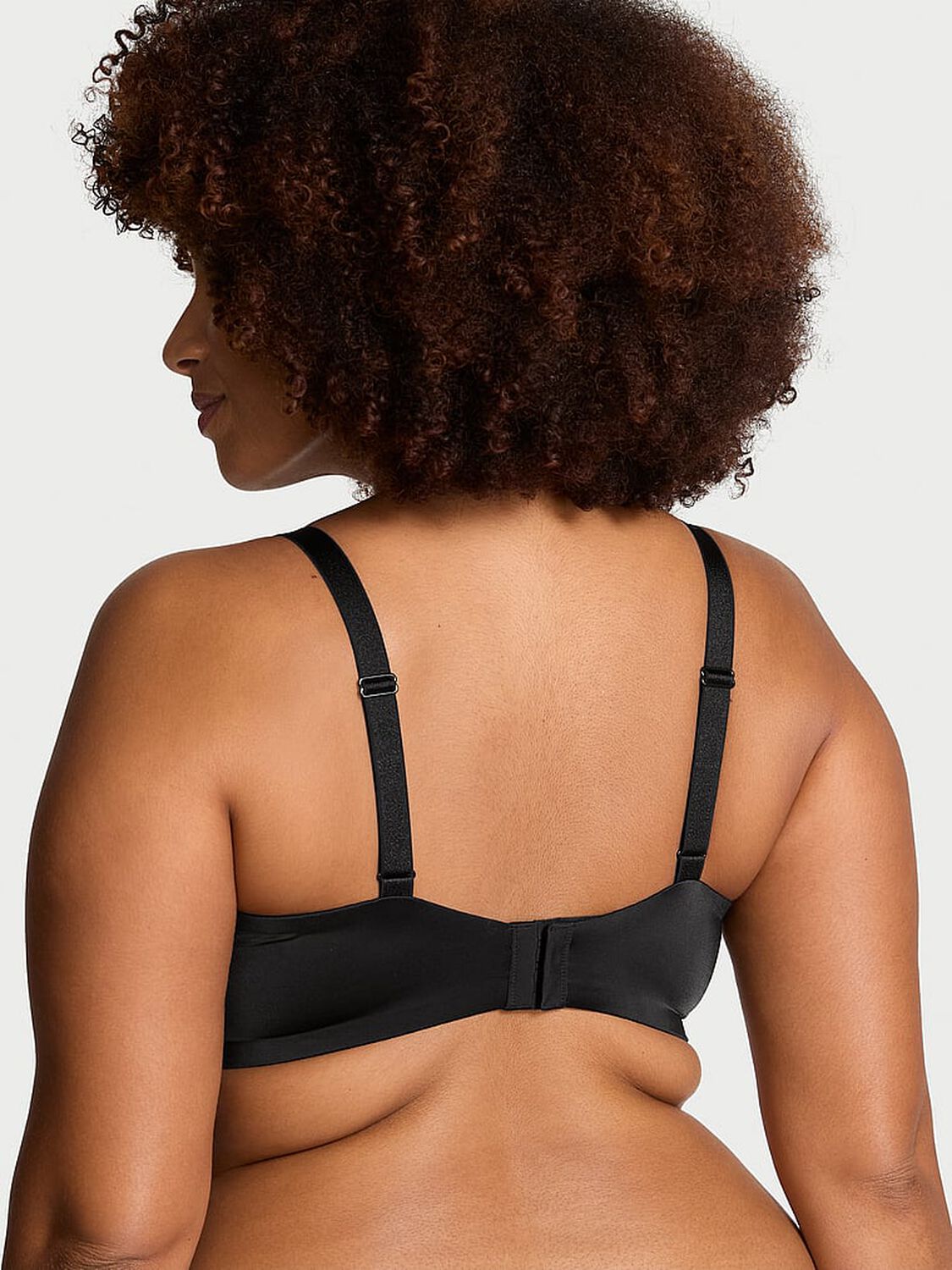 vs Very Sexy Starstruck Shine Strap Lightly Lined Low-Cut Demi Bra Black 2 of 3 