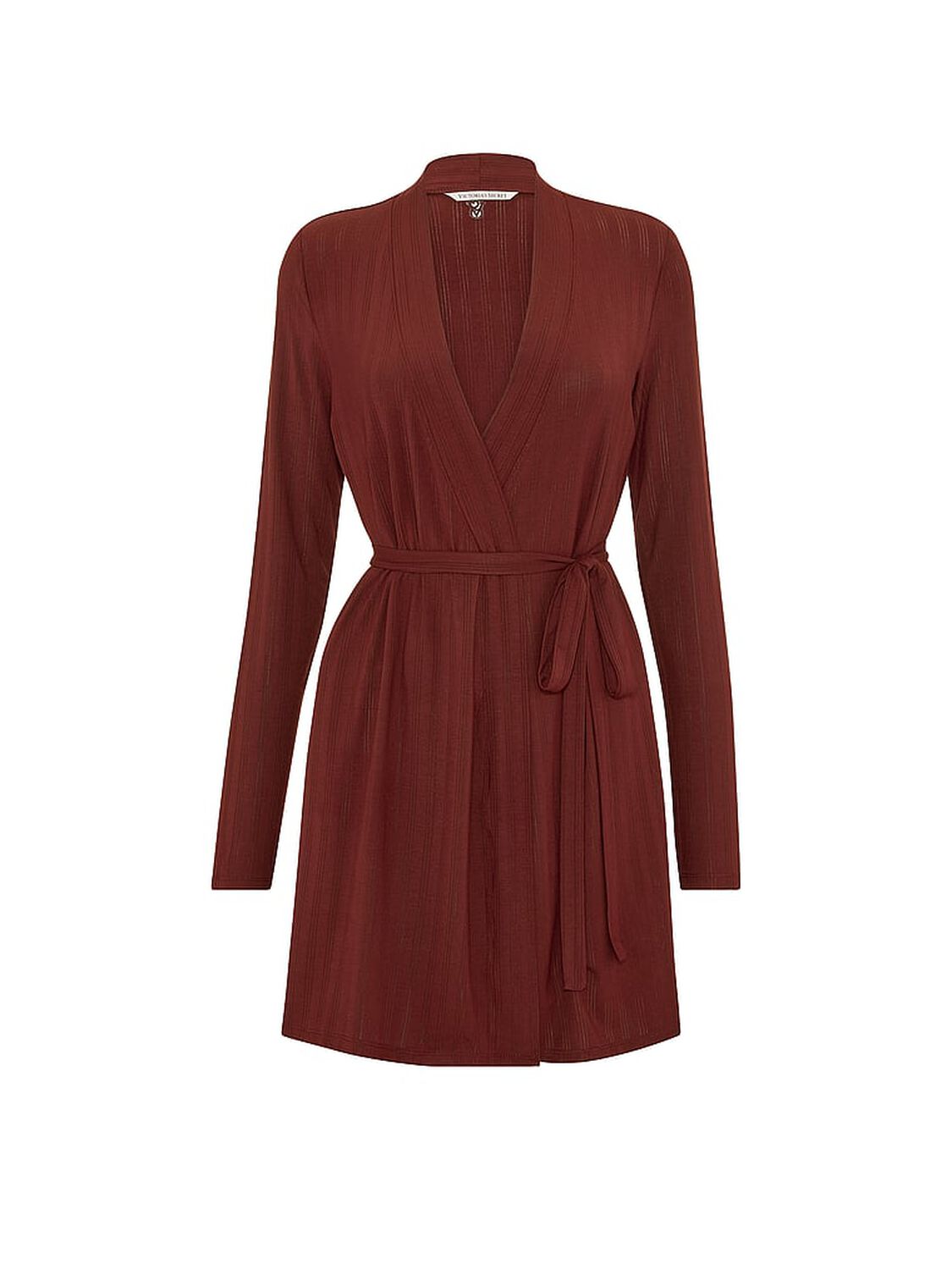 vs Victoria's Secret SoSoft&trade; Modal Ultra-Fine Short Robe Cherrywood 3 of 3 