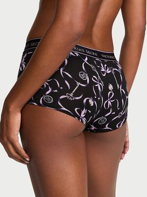 Logo Cotton Boyshort Panty