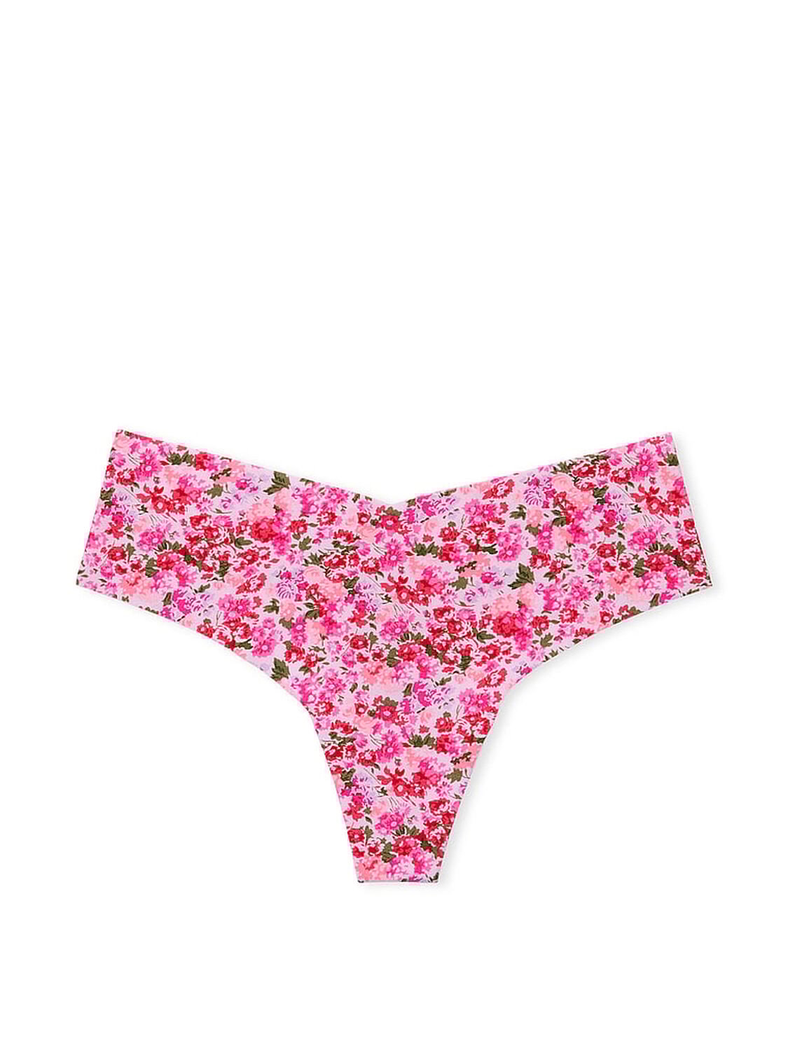 vs No-Show No-Show Thong Panty Delicate Violet Ditsy Floral 3 of 3 