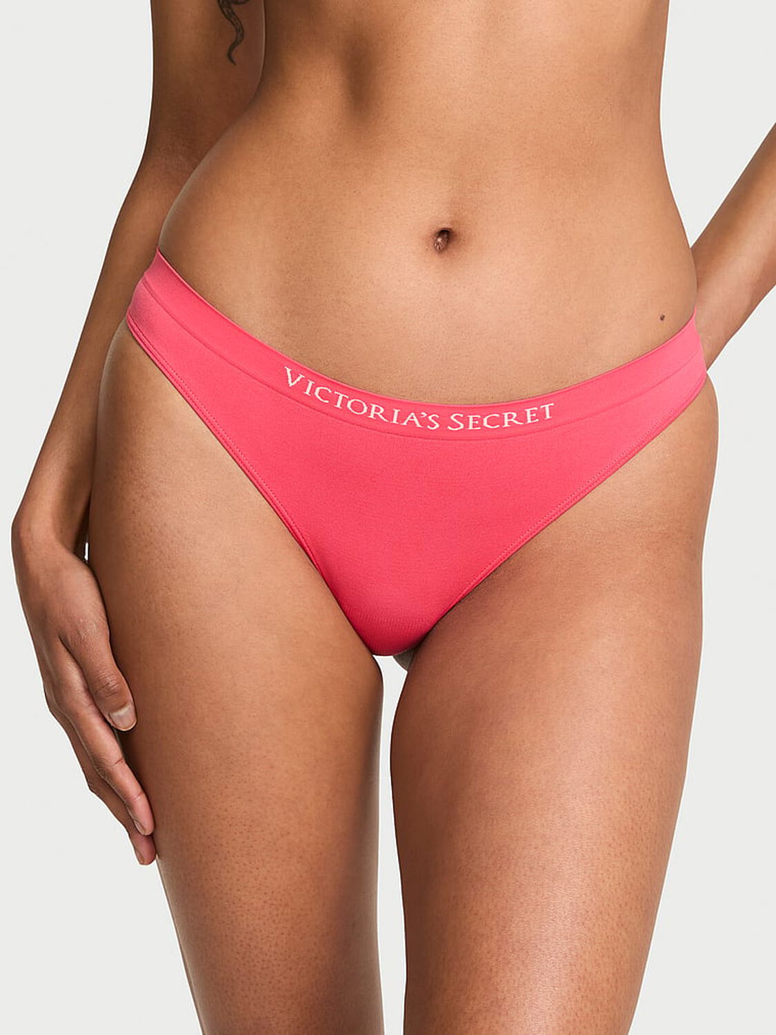 vs Seamless Seamless Thong Panty Wild Watermelon 1 of 2 