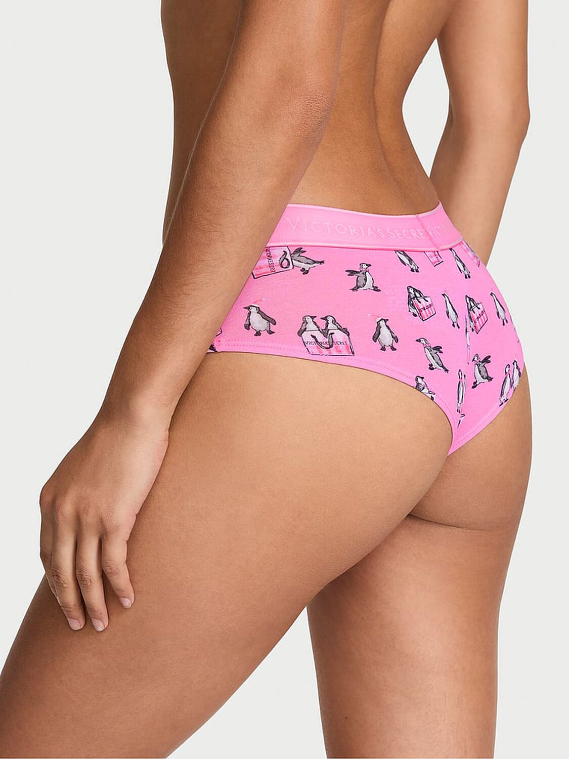 vs Cotton Logo Cotton Cheeky Panty 2 of 3 