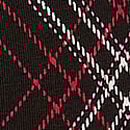 Logo Cotton Shine Patch Velvet Hiphugger Panty, Black Plaid, swatch